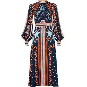 Temperley London Rivbbon Midi Dress